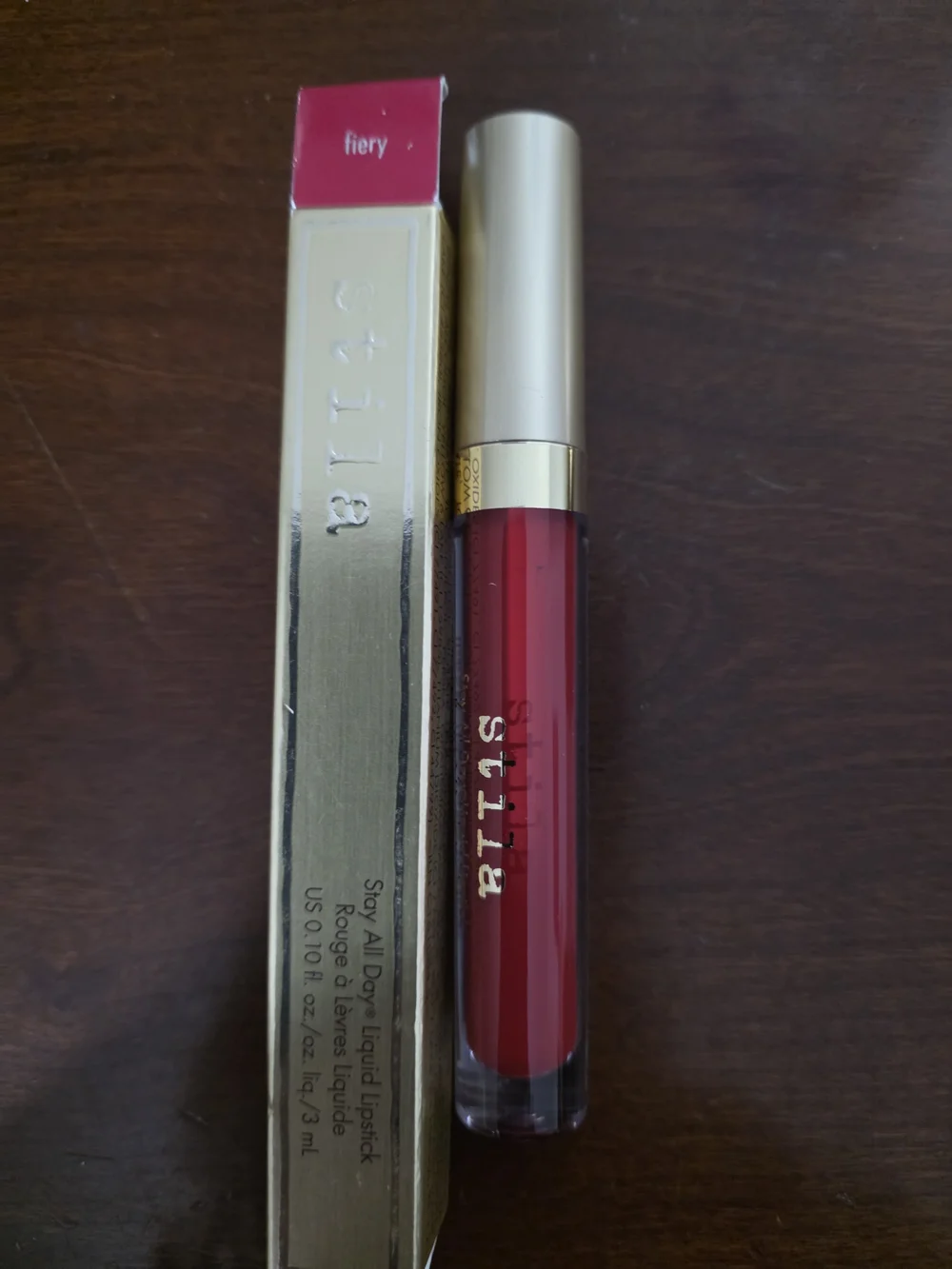 Stila Stay All Day Liquid Lipstick - Fiery (Bold Red)